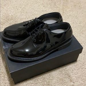 Caps uniform shoe (Size 12) Oxford Military shiny